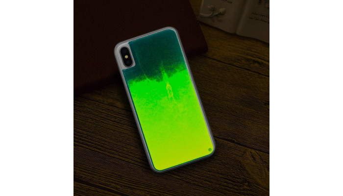 Неоновий чохол Neon Sand glow in the dark для Apple iPhone XS Max (6.5