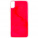 Неоновый чехол Neon Sand glow in the dark для Apple iPhone XS Max (6.5") Розовый