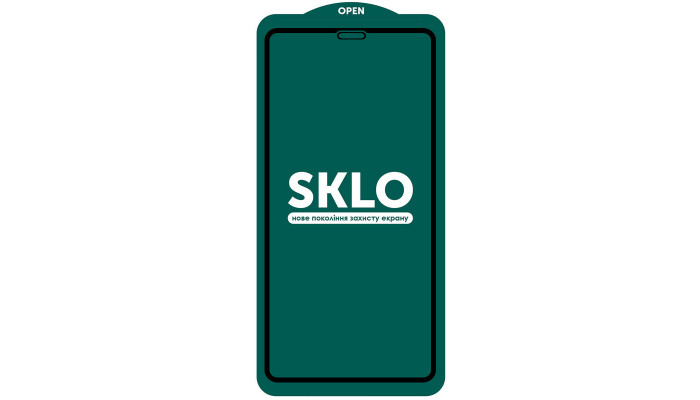 Защитное стекло SKLO 5D (тех.пак) для Apple iPhone 11 (6.1