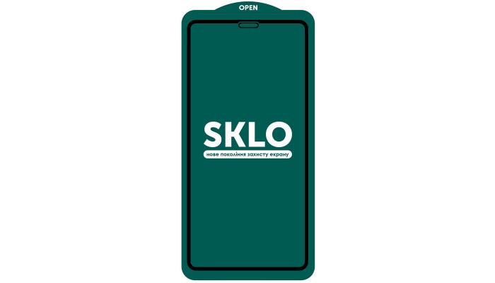 Захисне скло SKLO 5D (тех.пак) для Apple iPhone 11 Pro Max (6.5