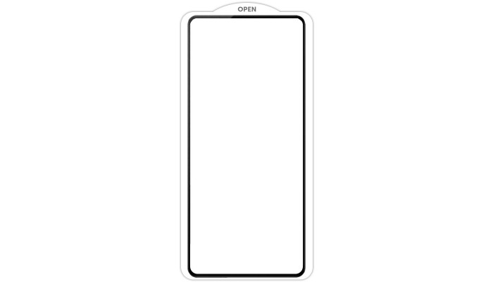 Захисне скло SKLO 5D (тех.пак) для Xiaomi Poco F4 GT Чорний / Біла підкладка - фото