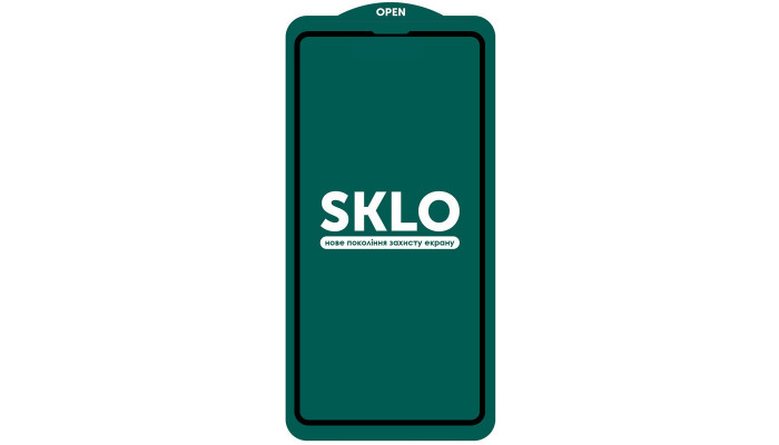 Захисне скло SKLO 5D (тех.пак) для Apple iPhone 14 Pro Max (6.7