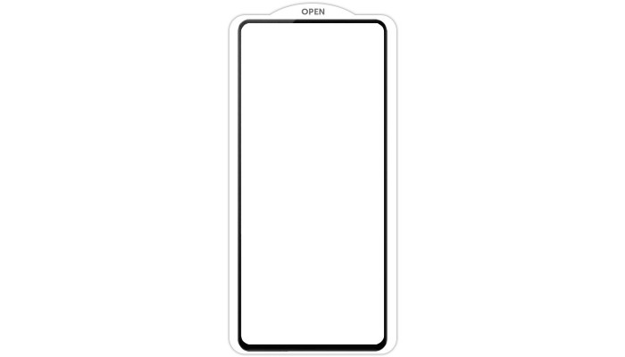 Защитное стекло SKLO 5D (тех.пак) для Xiaomi Poco F5 / Note 12 Turbo Черный / Белая подложка - фото