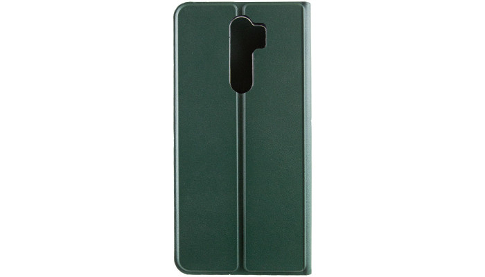 Шкіряний чохол книжка GETMAN Elegant (PU) для Xiaomi Redmi Note 8 Pro Зелений - фото
