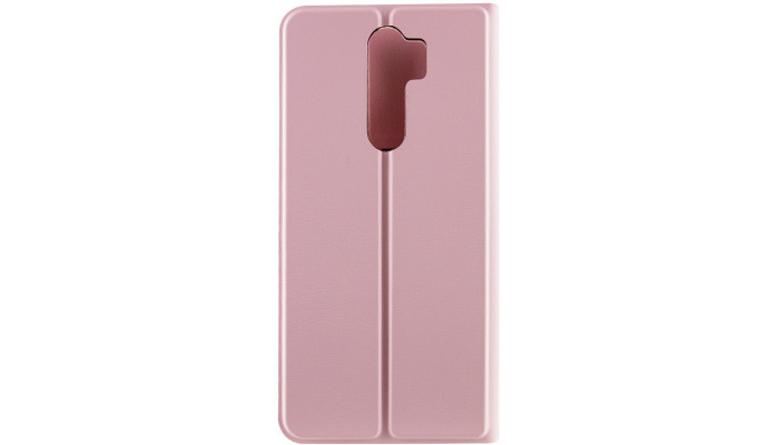 Кожаный чехол книжка GETMAN Elegant (PU) для Xiaomi Redmi Note 8 Pro Розовый - фото