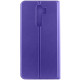 Кожаный чехол книжка GETMAN Elegant (PU) для Xiaomi Redmi Note 8 Pro Фиолетовый - фото