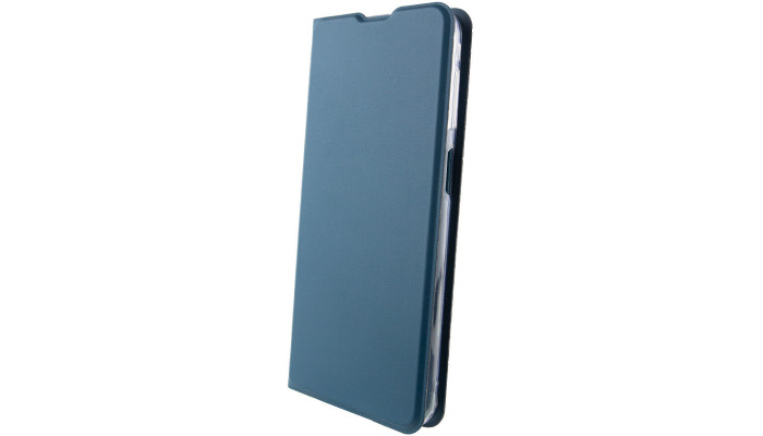 Кожаный чехол книжка GETMAN Elegant (PU) для Xiaomi Redmi Note 9s / Note 9 Pro / Note 9 Pro Max Синий - фото