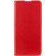 Кожаный чехол книжка GETMAN Elegant (PU) для Xiaomi Redmi 9A Красный - фото