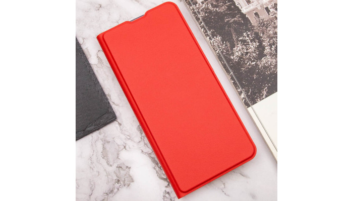 Шкіряний чохол книжка GETMAN Elegant (PU) для Xiaomi Redmi Note 10 Pro / 10 Pro Max Червоний - фото