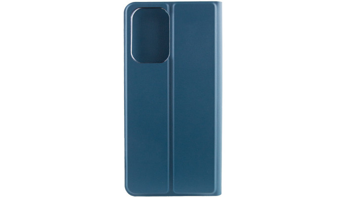 Кожаный чехол книжка GETMAN Elegant (PU) для Xiaomi Redmi Note 10 Pro / 10 Pro Max Синий - фото