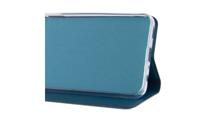 Кожаный чехол книжка GETMAN Elegant (PU) для Samsung Galaxy A54 5G Синий - фото