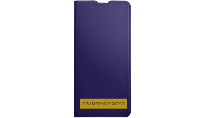 Кожаный чехол книжка GETMAN Elegant (PU) для Xiaomi Redmi Note 11 (Global) / Note 11S Фиолетовый - фото