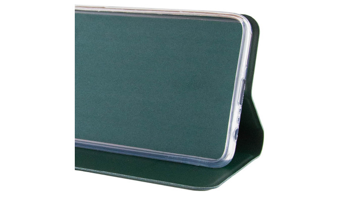 Кожаный чехол книжка GETMAN Elegant (PU) для Samsung Galaxy M33 5G Зеленый - фото