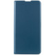 Кожаный чехол книжка GETMAN Elegant (PU) для Samsung Galaxy M33 5G Синий - фото