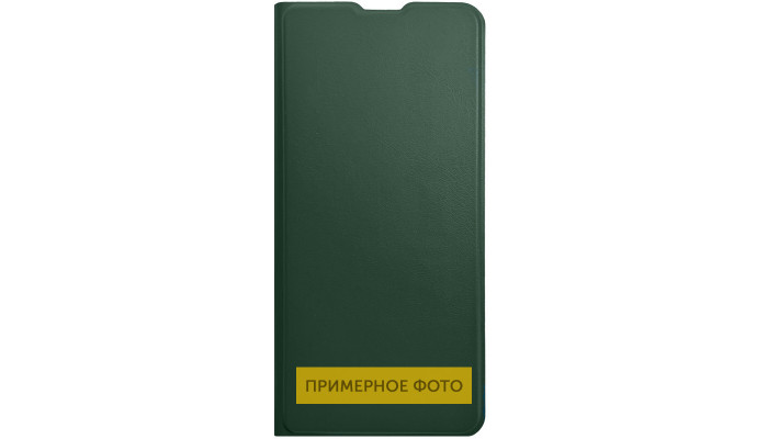 Шкіряний чохол книжка GETMAN Elegant (PU) для TECNO Spark 8C Зелений - фото