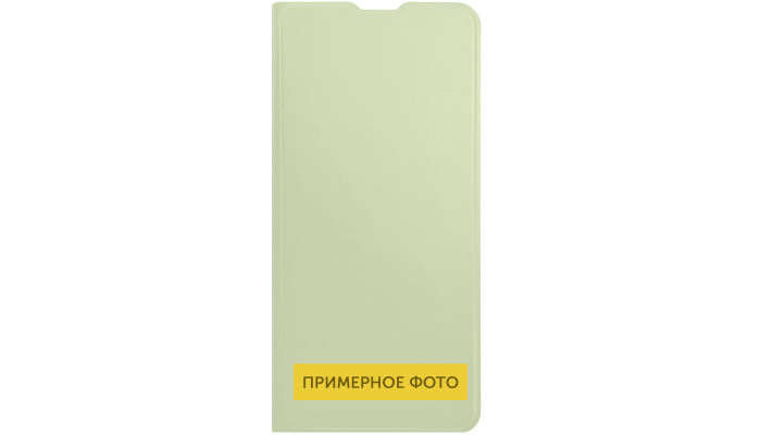 Кожаный чехол книжка GETMAN Elegant (PU) для TECNO Spark 8C Мятный - фото
