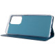 Кожаный чехол книжка GETMAN Elegant (PU) для TECNO Camon 19 Pro Синий - фото