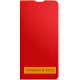 Кожаный чехол книжка GETMAN Elegant (PU) для Samsung Galaxy A04e Красный - фото