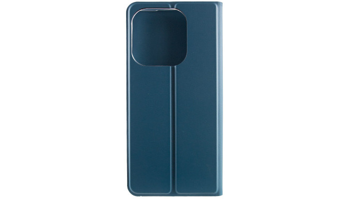 Кожаный чехол книжка GETMAN Elegant (PU) для Tecno Spark Go 2023 Синий - фото