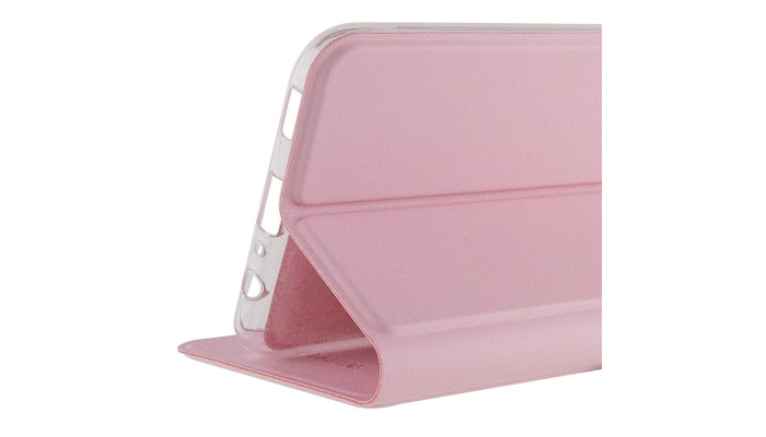 Кожаный чехол книжка GETMAN Elegant (PU) для Oppo A98 Розовый - фото