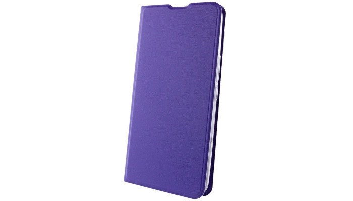 Шкіряний чохол книжка GETMAN Elegant (PU) для Oppo A98 Фіолетовий - фото