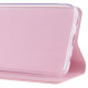 Кожаный чехол книжка GETMAN Elegant (PU) для Oppo A17k Розовый - фото