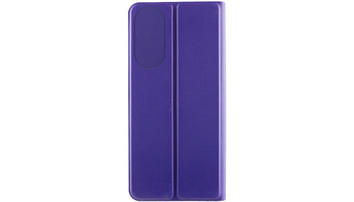 Кожаный чехол книжка GETMAN Elegant (PU) для Oppo A17k Фиолетовый - фото
