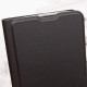 Кожаный чехол книжка GETMAN Elegant (PU) для Oppo A17k Черный - фото