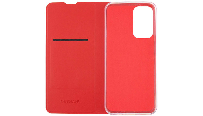 Шкіряний чохол книжка GETMAN Elegant (PU) для Samsung Galaxy A25 5G Червоний - фото