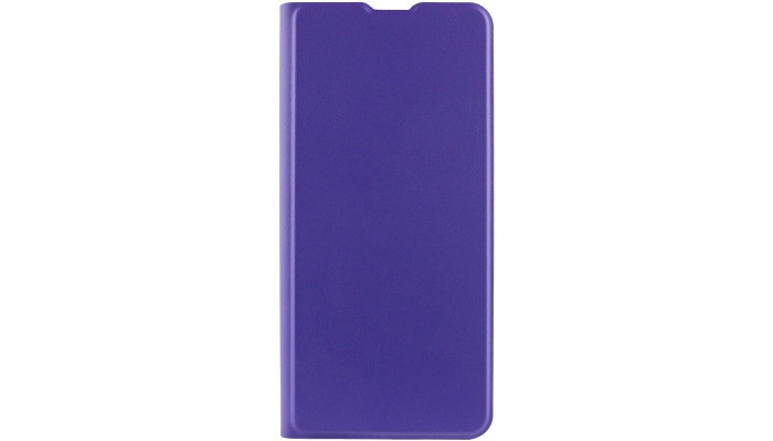Кожаный чехол книжка GETMAN Elegant (PU) для Xiaomi Redmi Note 13 4G Фиолетовый - фото