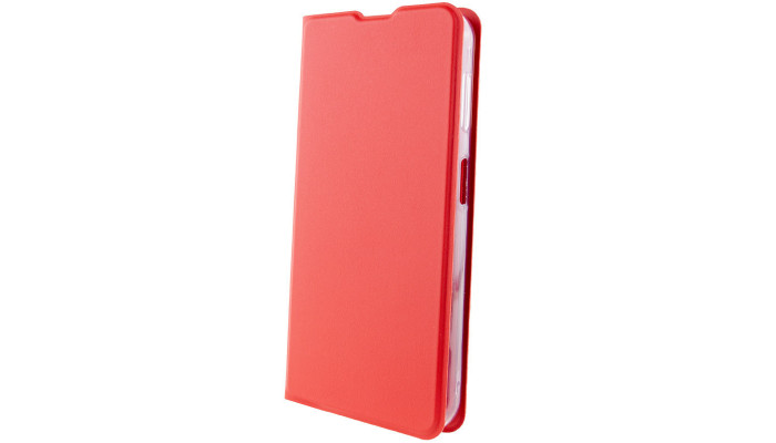 Кожаный чехол книжка GETMAN Elegant (PU) для Xiaomi Redmi A3 Красный - фото