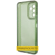 Чехол TPU Starfall Clear для Samsung Galaxy A51 Зеленый - фото