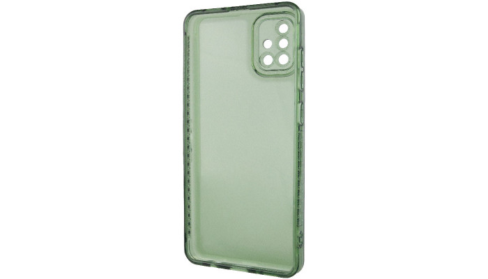 Чехол TPU Starfall Clear для Samsung Galaxy A51 Зеленый - фото