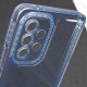 Чехол TPU Starfall Clear для Samsung Galaxy A72 4G / A72 5G Голубой - фото