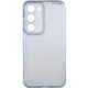 Чехол TPU Starfall Clear для Samsung Galaxy S22 Голубой - фото