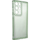 Чехол TPU Starfall Clear для Samsung Galaxy S23 Ultra Зеленый - фото