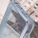 Чохол TPU Starfall Clear для Oppo A17 Блакитний - фото