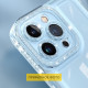 Чохол TPU Starfall Clear для Xiaomi Redmi 12C Блакитний - фото