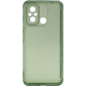 Чехол TPU Starfall Clear для Xiaomi Redmi 12C Зеленый - фото