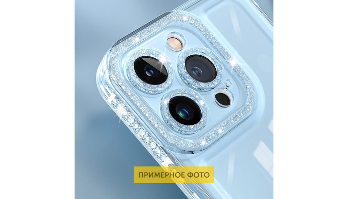 Чехол TPU Starfall Clear для Xiaomi Poco C51 Голубой - фото