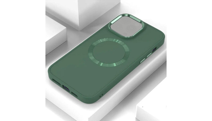 TPU чехол Bonbon Metal Style with MagSafe для Apple iPhone 11 (6.1