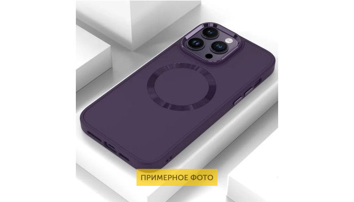 TPU чехол Bonbon Metal Style with MagSafe для Apple iPhone 11 (6.1