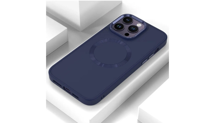 TPU чохол Bonbon Metal Style with MagSafe для Apple iPhone 12 Pro Max (6.7