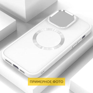 TPU чехол Bonbon Metal Style with MagSafe для Samsung Galaxy S20 FE Белый / White