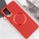 TPU чохол Bonbon Metal Style with MagSafe для Samsung Galaxy S20 FE Червоний / Red - фото