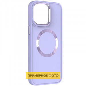 TPU чохол Bonbon Metal Style with MagSafe для Samsung Galaxy S20 FE Бузковий / Dasheen