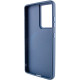TPU чехол Bonbon Metal Style with MagSafe для Samsung Galaxy S21 Ultra Синий / Cosmos Blue - фото