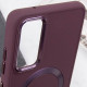TPU чехол Bonbon Metal Style with MagSafe для Samsung Galaxy A54 5G Бордовый / Plum - фото