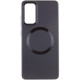 TPU чохол Bonbon Metal Style with MagSafe для Samsung Galaxy A54 5G Чорний / Black - фото