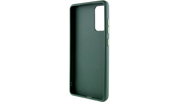 TPU чехол Bonbon Metal Style with MagSafe для Samsung Galaxy A52 4G / A52 5G / A52s Зеленый / Pine green - фото